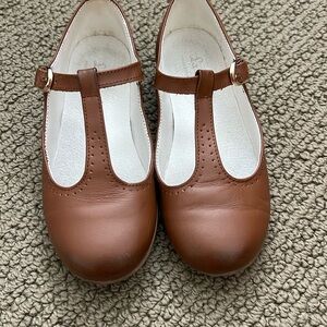 La Coqueta Brown t-strap shoes size 28EU